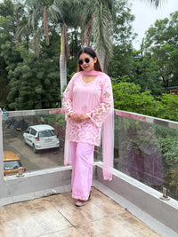 Blush mul cotton suit