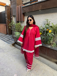 Rubira pure cotton suit