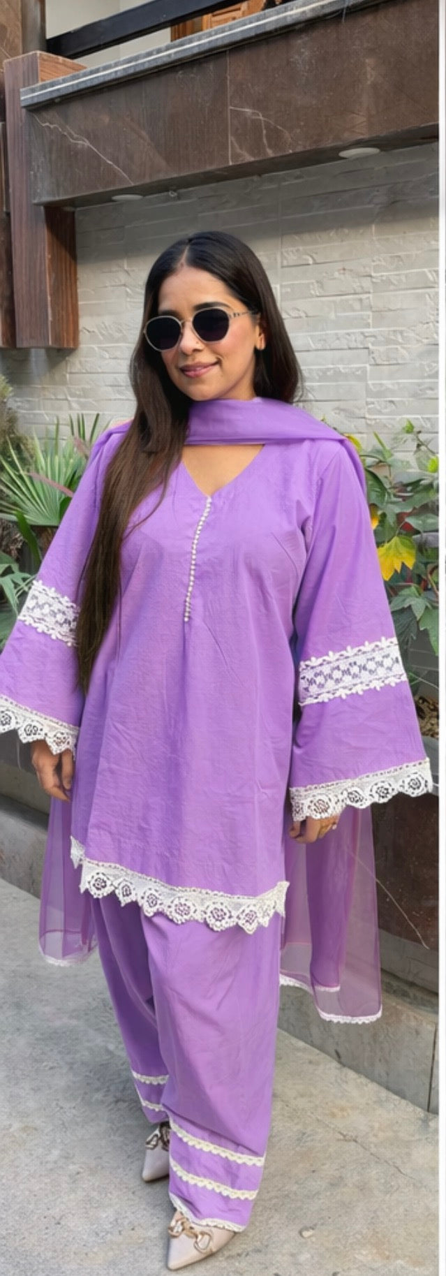 Rubira pure cotton suit