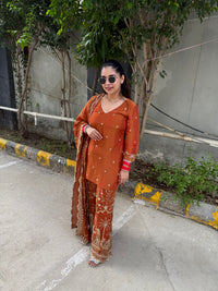 Ruhani Hand embroided Suit