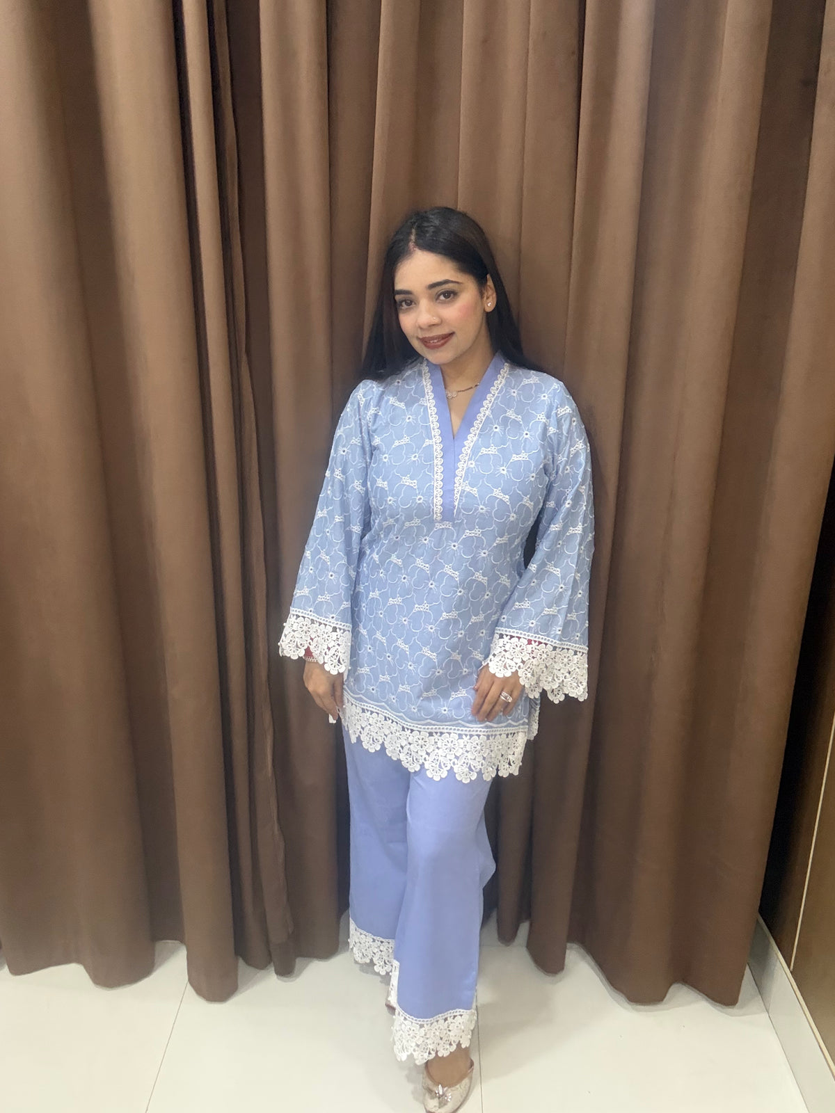 Ambar Hakooba cotton suit