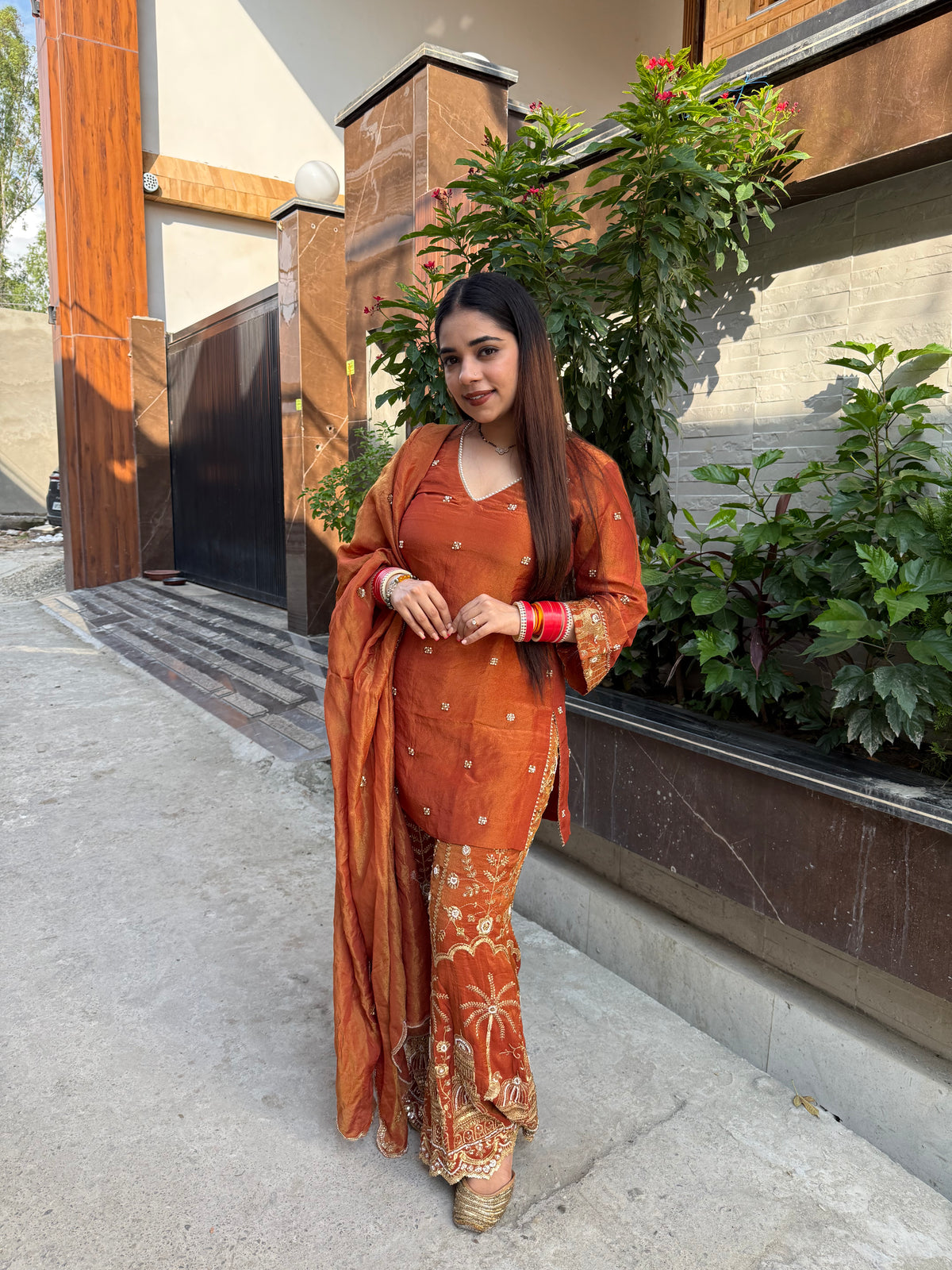 Ruhani Hand embroided Suit
