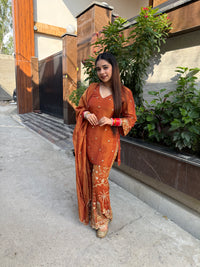Ruhani Hand embroided Suit