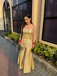 Zaraya banarsi handwork dress