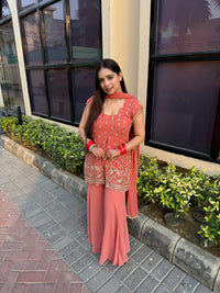 Sabeera handwork garara suit