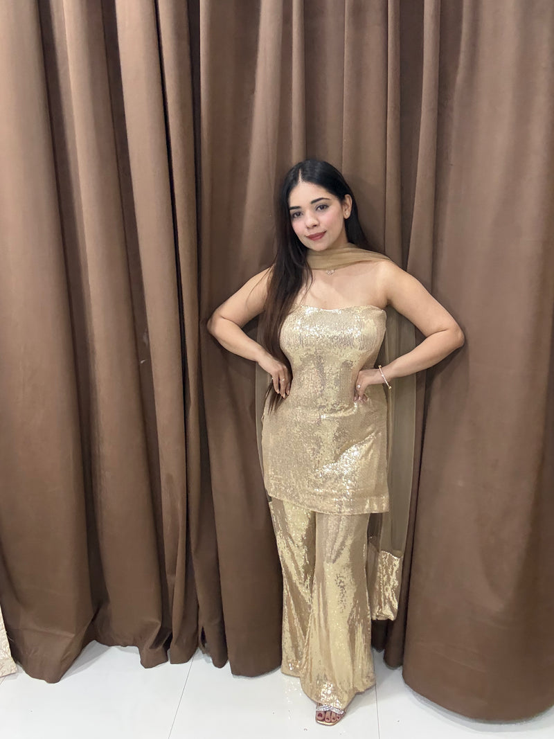 Amber Sequine suit