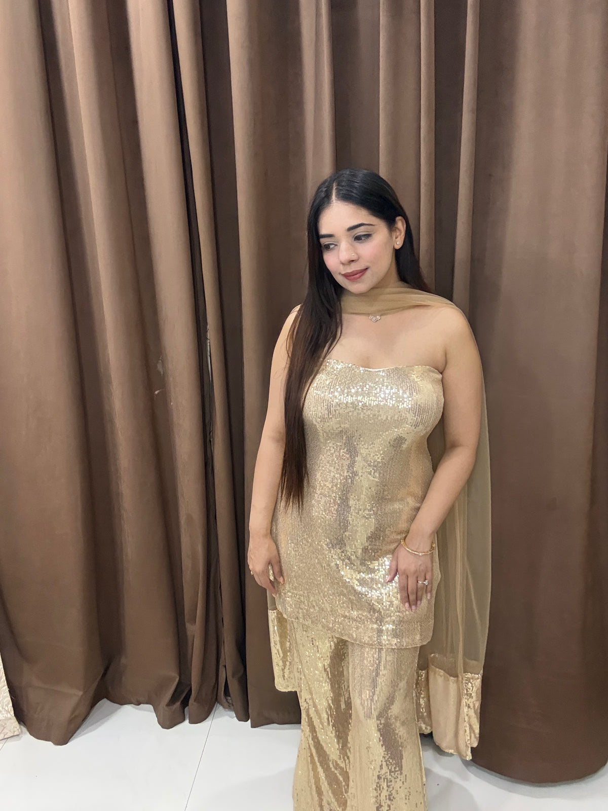 Amber Sequine suit