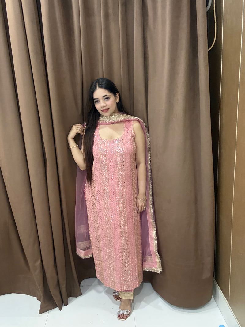 Heer three piece long suit