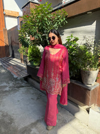 Aafreen Handwork three piece suit