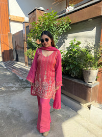 Aafreen Handwork three piece suit
