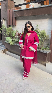 Rubira pure cotton suit