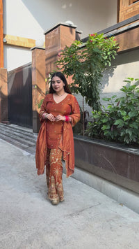Ruhani Hand embroided Suit
